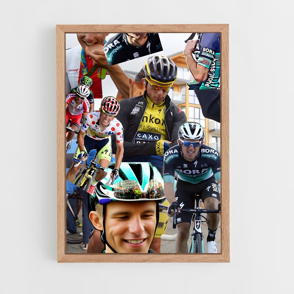 Poster La Montée Épique – affiche Cyclisme (vue 4)